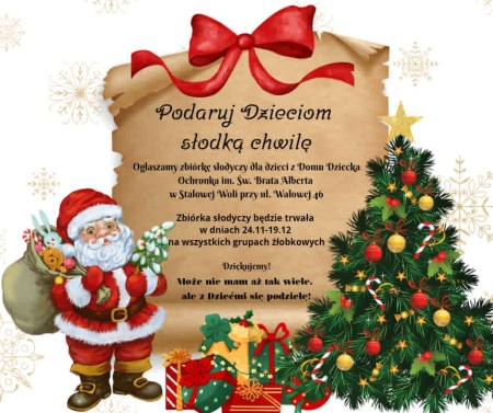 ''PODARUJ DZIECIOM SŁODKĄ CHWILĘ''